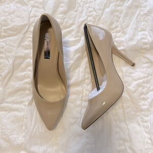$10, $15, $20 Shoes! INC International Concepts Heels Oat / Tan Size 7